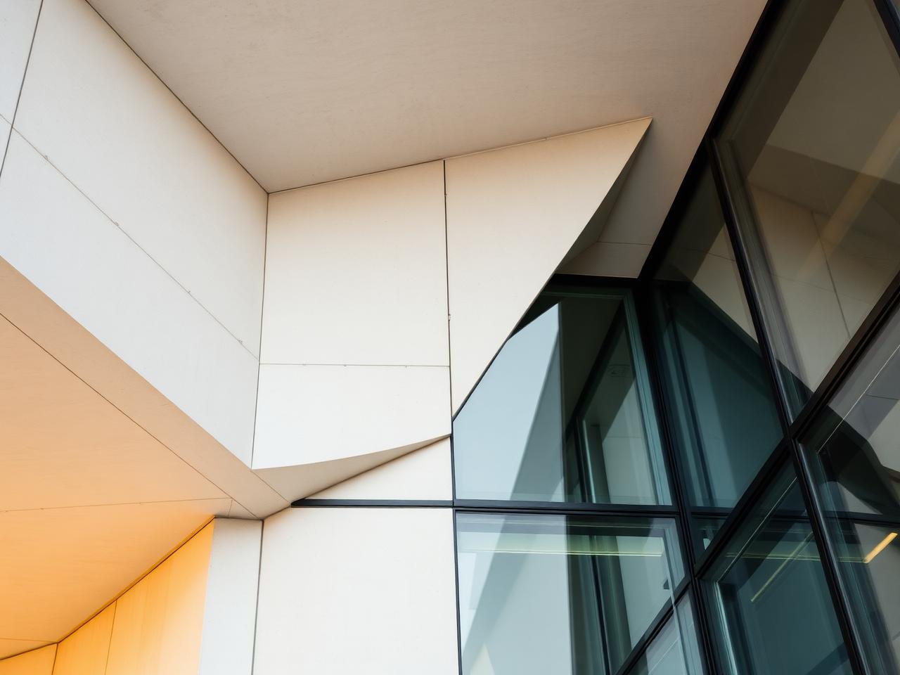Architectural facade detail